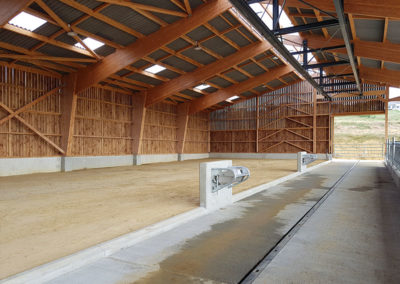 Charpente d’un bâtiment agricole – Lycée Agricole Saint Gaudens